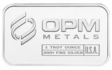 1 Feinunze Silberbarren